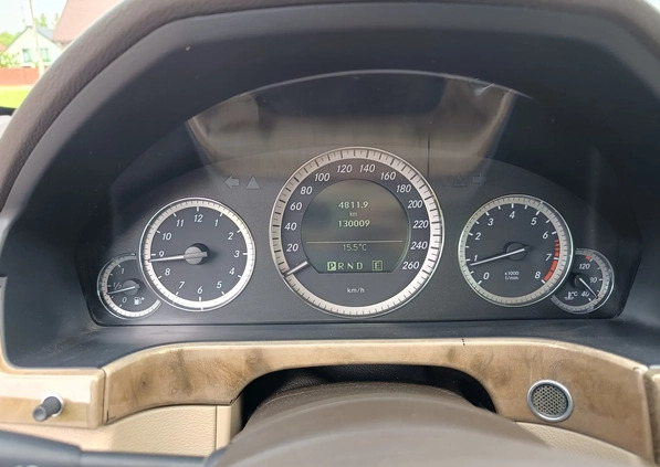 Mercedes-Benz Klasa E cena 52000 przebieg: 130000, rok produkcji 2010 z Łapy małe 326